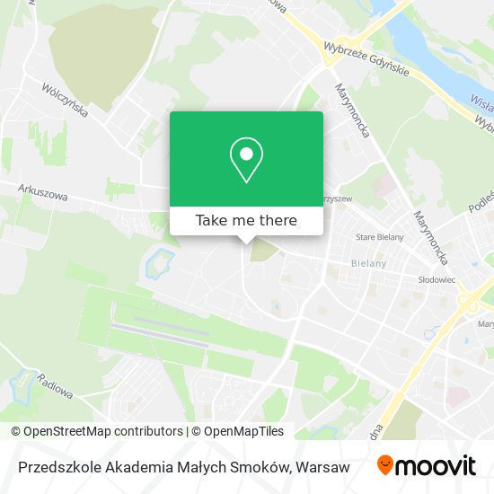 Карта Przedszkole Akademia Małych Smoków