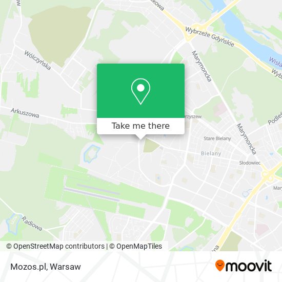 Mozos.pl map