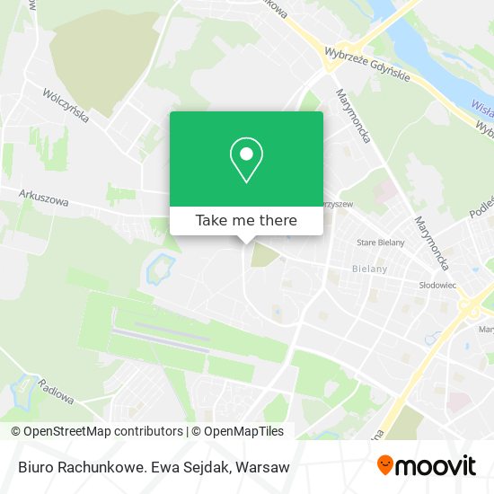 Biuro Rachunkowe. Ewa Sejdak map