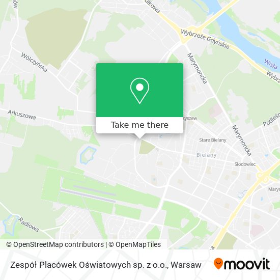 Zespół Placówek Oświatowych sp. z o.o. map