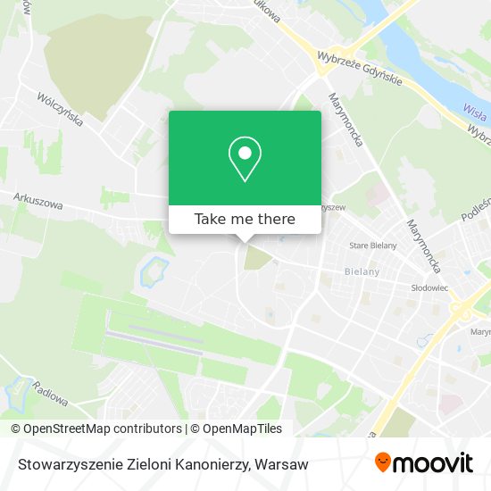 Stowarzyszenie Zieloni Kanonierzy map