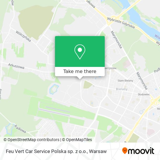 Feu Vert Car Service Polska sp. z o.o. map