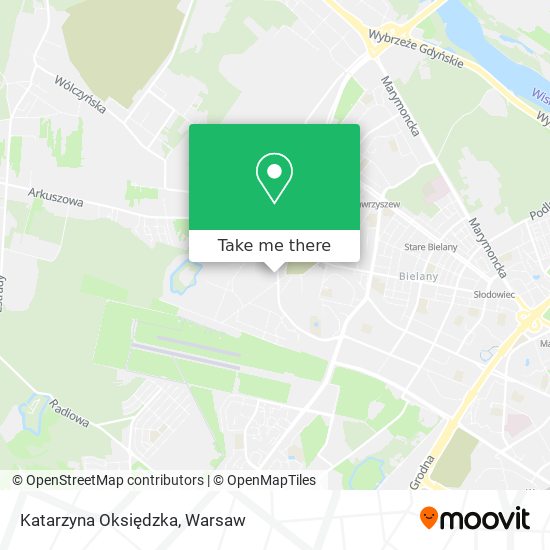 Katarzyna Oksiędzka map