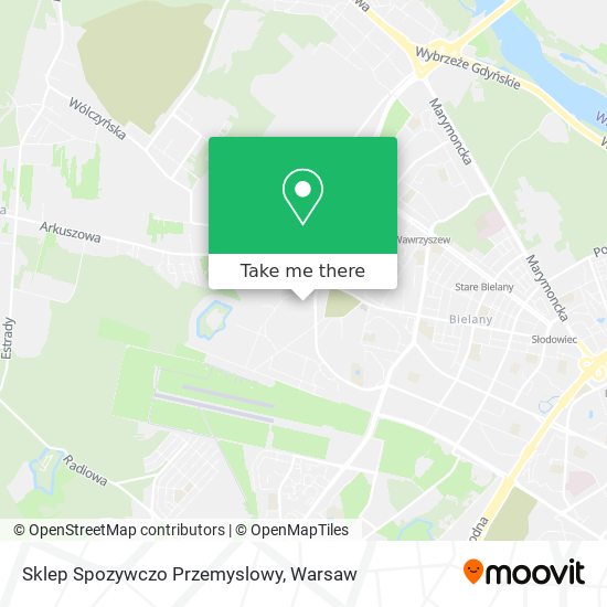 Sklep Spozywczo Przemyslowy map