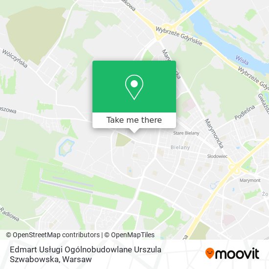 Edmart Usługi Ogólnobudowlane Urszula Szwabowska map