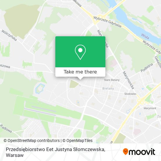 Przedsiębiorstwo Eet Justyna Słomczewska map