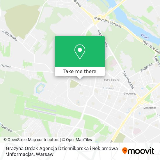 Grażyna Ordak Agencja Dziennikarska i Reklamowa \Informacja\ map