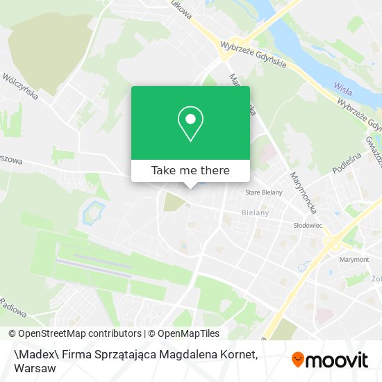 \Madex\ Firma Sprzątająca Magdalena Kornet map