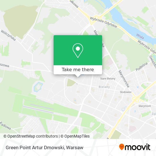 Green Point Artur Dmowski map