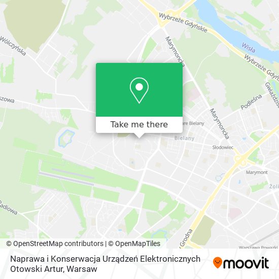 Naprawa i Konserwacja Urządzeń Elektronicznych Otowski Artur map