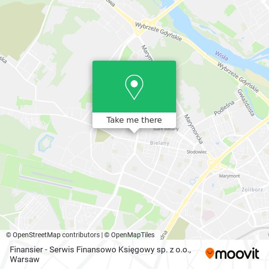 Finansier - Serwis Finansowo Księgowy sp. z o.o. map