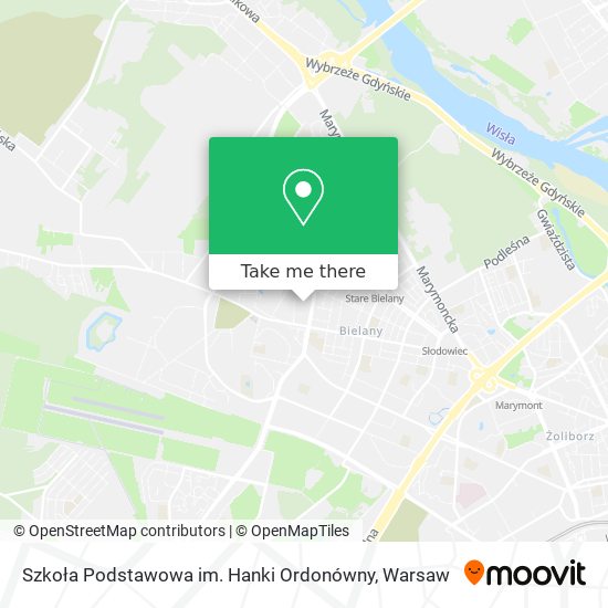 Szkoła Podstawowa im. Hanki Ordonówny map