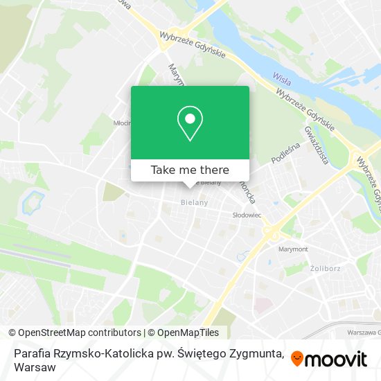 Parafia Rzymsko-Katolicka pw. Świętego Zygmunta map