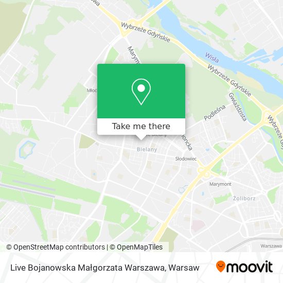 Карта Live Bojanowska Małgorzata Warszawa