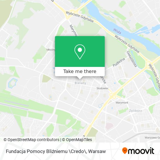 Fundacja Pomocy Bliźniemu \Credo\ map