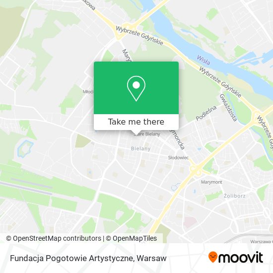 Fundacja Pogotowie Artystyczne map