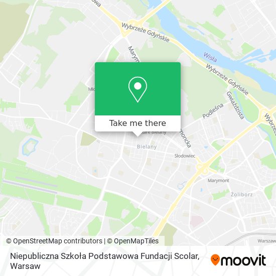 Niepubliczna Szkoła Podstawowa Fundacji Scolar map