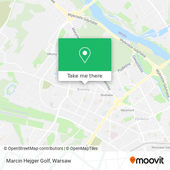 Marcin Hejger Golf map