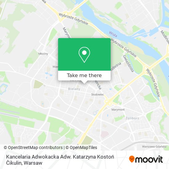 Kancelaria Adwokacka Adw. Katarzyna Kostoń Čikulin map