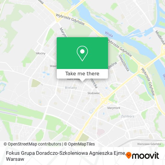 Fokus Grupa Doradczo-Szkoleniowa Agnieszka Ejme map