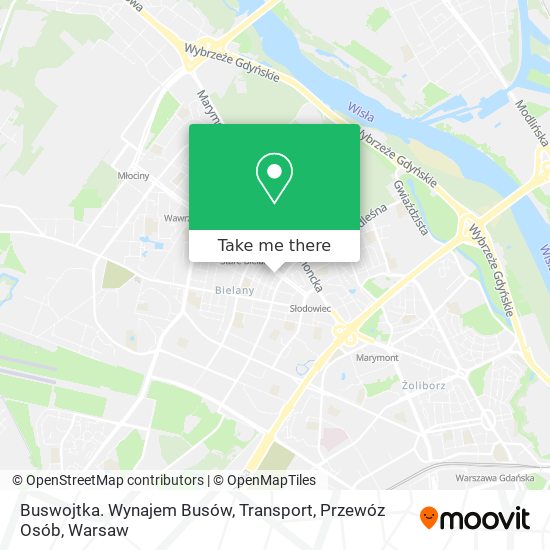 Buswojtka. Wynajem Busów, Transport, Przewóz Osób map