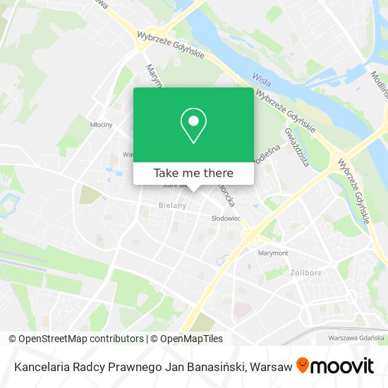 Kancelaria Radcy Prawnego Jan Banasiński map