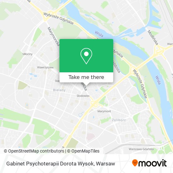 Gabinet Psychoterapii Dorota Wysok map