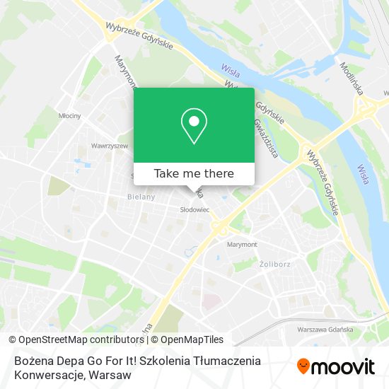 Bożena Depa Go For It! Szkolenia Tłumaczenia Konwersacje map