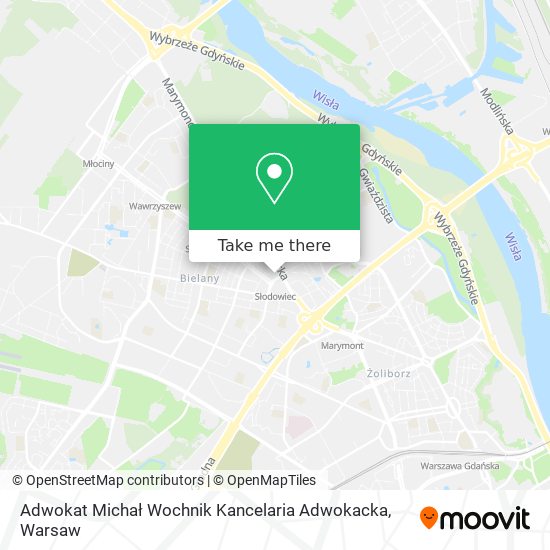 Adwokat Michał Wochnik Kancelaria Adwokacka map