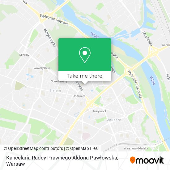 Kancelaria Radcy Prawnego Aldona Pawłowska map