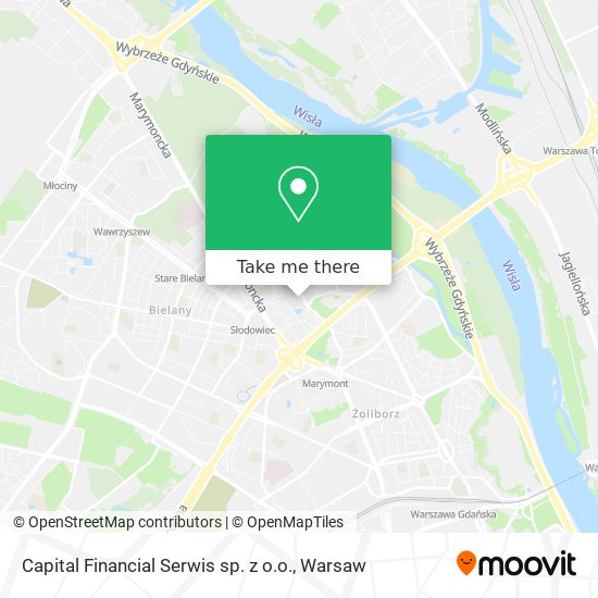 Capital Financial Serwis sp. z o.o. map