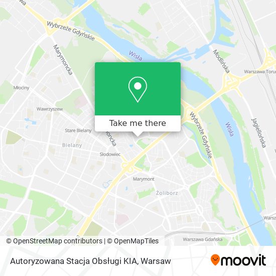 Autoryzowana Stacja Obsługi KIA map