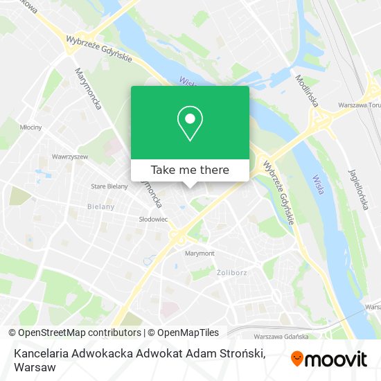 Kancelaria Adwokacka Adwokat Adam Stroński map