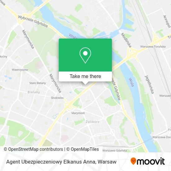 Agent Ubezpieczeniowy Elkanus Anna map