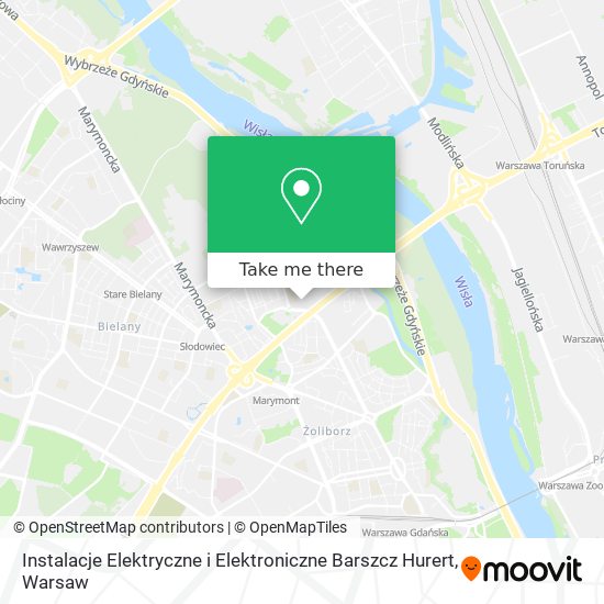 Instalacje Elektryczne i Elektroniczne Barszcz Hurert map