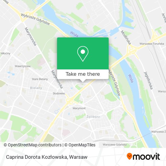 Caprina Dorota Kozłowska map