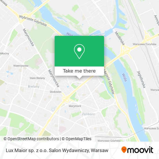 Lux Maior sp. z o.o. Salon Wydawniczy map