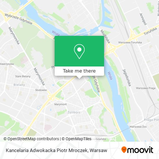 Kancelaria Adwokacka Piotr Mroczek map