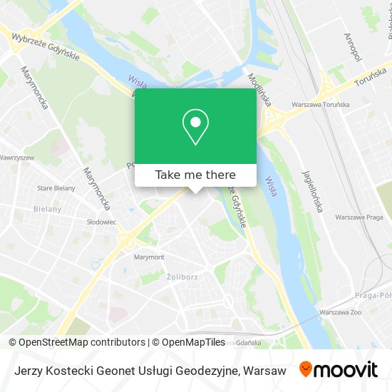 Jerzy Kostecki Geonet Usługi Geodezyjne map