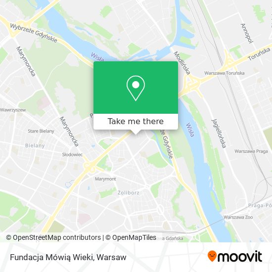 Fundacja Mówią Wieki map