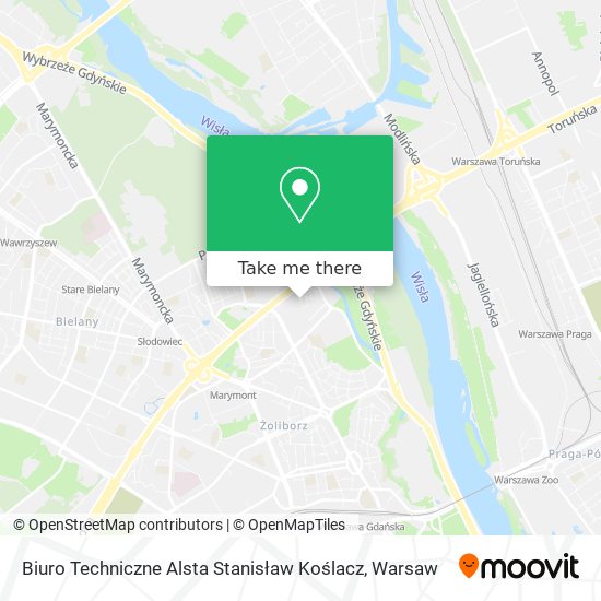 Biuro Techniczne Alsta Stanisław Koślacz map