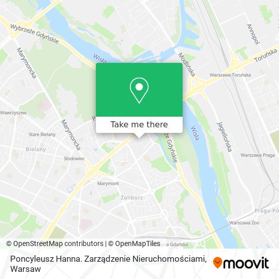 Poncyleusz Hanna. Zarządzenie Nieruchomościami map