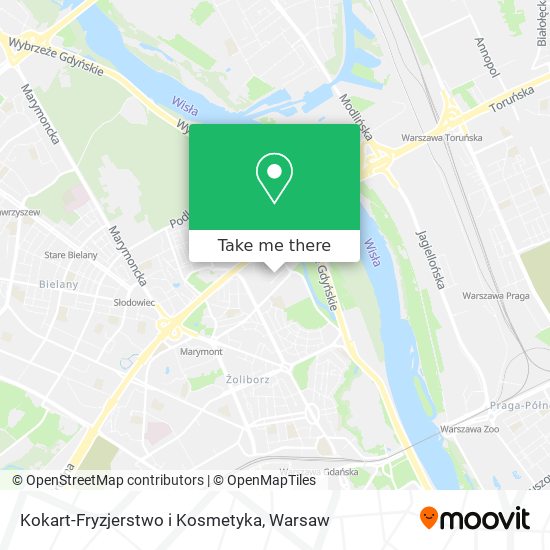 Kokart-Fryzjerstwo i Kosmetyka map