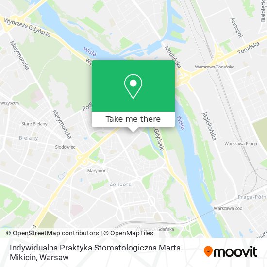 Indywidualna Praktyka Stomatologiczna Marta Mikicin map