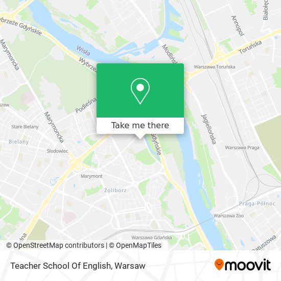 Карта Teacher School Of English