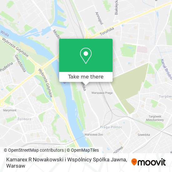 Kamarex R Nowakowski i Wspólnicy Spółka Jawna map