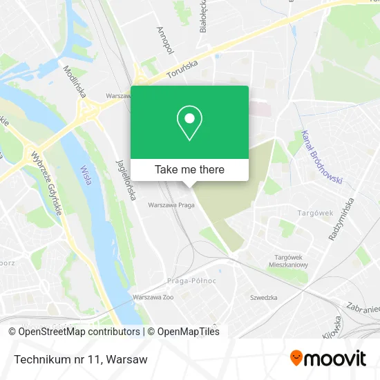 Technikum nr 11 map