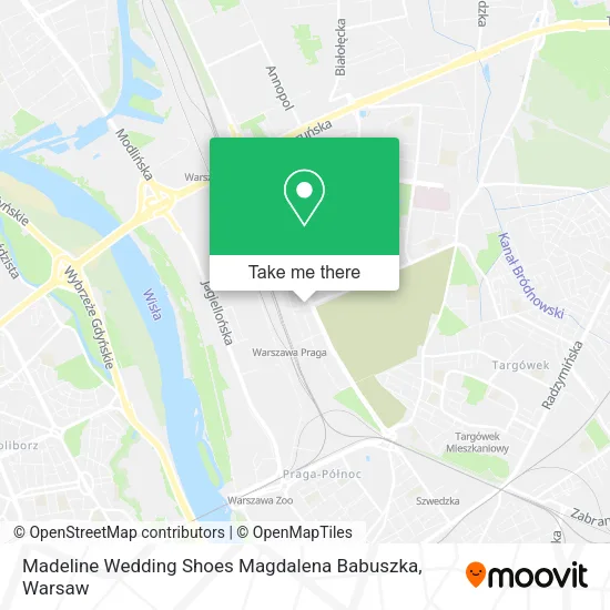 Madeline Wedding Shoes Magdalena Babuszka map