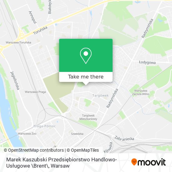 Marek Kaszubski Przedsiębiorstwo Handlowo-Usługowe \Brent\ map