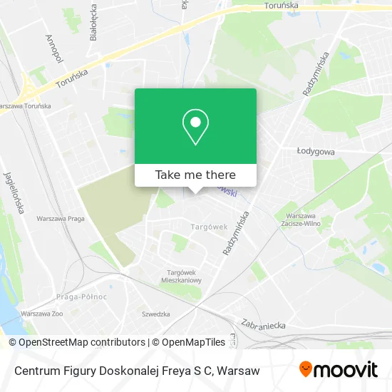 Карта Centrum Figury Doskonalej Freya S C